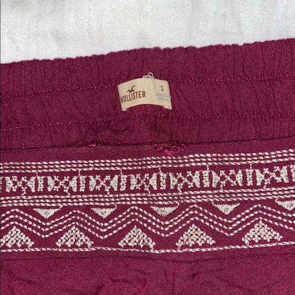 Embroider Pattern Berry Pink Purple Skirt - Picture 3 of 3